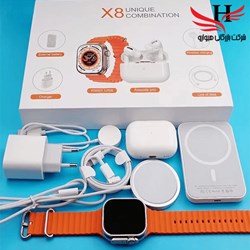 نمایش جزئیات برای ساعت هوشمند مدل SMART WATCH X8+AIR+PAWER   تصویر ساعت هوشمند مدل SMART WATCH X8+AIR+PAWER
