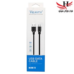 نمایش جزئیات برای کابل شارژ  تایپ سی وریتی VERITY-CB-3146T تصویر کابل شارژ  تایپ سی وریتی VERITY-CB-3146T
