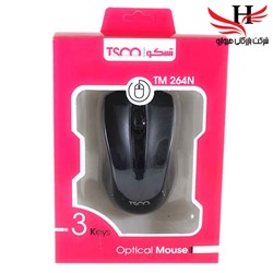 نمایش جزئیات برای ماوس سيم دار تسکو مدل TSCO-TM264N تصویر ماوس سيم دار تسکو مدل TSCO-TM264N