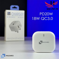 نمایش جزئیات برای کلگي شارژ دو پورت مازارس MAZARES-CH-41 تصویر کلگي شارژ دو پورت مازارس MAZARES-CH-41