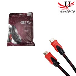 نمایش جزئیات برای کابل تصویر  HDMI DETEX 3M تصویر کابل تصویر  HDMI DETEX 3M