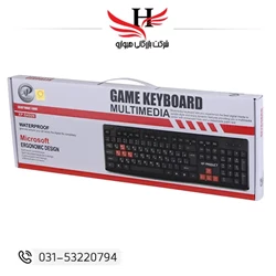 نمایش جزئیات برای کيبورد سيم دار ايکس پي XP-8400E تصویر کيبورد سيم دار ايکس پي XP-8400E