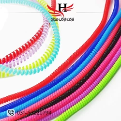 نمایش جزئیات برای محافظ کابل پلاستيکي فنري تصویر محافظ کابل پلاستيکي فنري