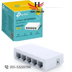 نمایش جزئیات برای ديتا سوييچ شبکه تي پي لينک 5 پورت TP-;INK LS-1005C تصویر ديتا سوييچ شبکه تي پي لينک 5 پورت TP-;INK LS-1005C
