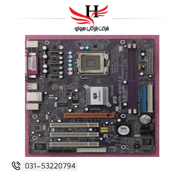 تصویر مادربرد استوک ایلات گروپ ESC-P4M800PRO