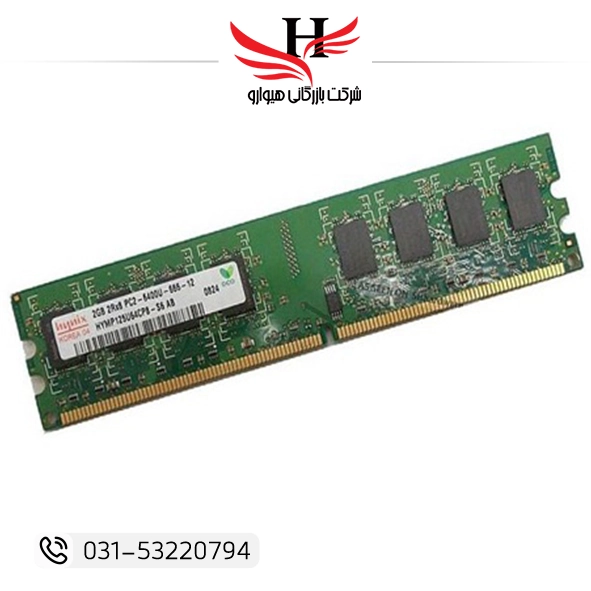 تصویر رم کامپيوتر استوک  HYNIX PC2-6400U 2GB 
