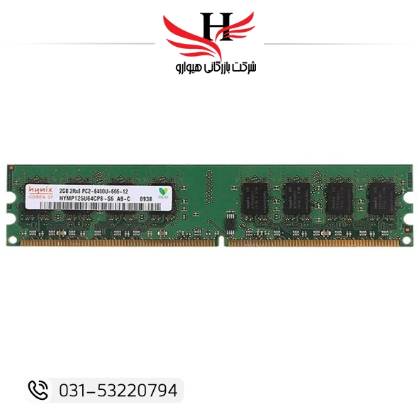 تصویر رم کامپيوتر استوک  M PC2 5300U-512MB DDR2