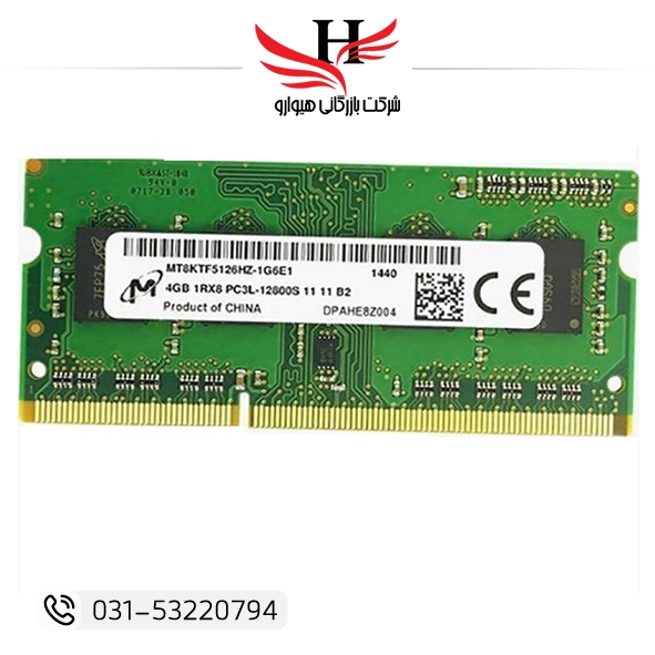 تصویر رم کامپيوتر استوک MT PC3-12800U-4GB DDR3