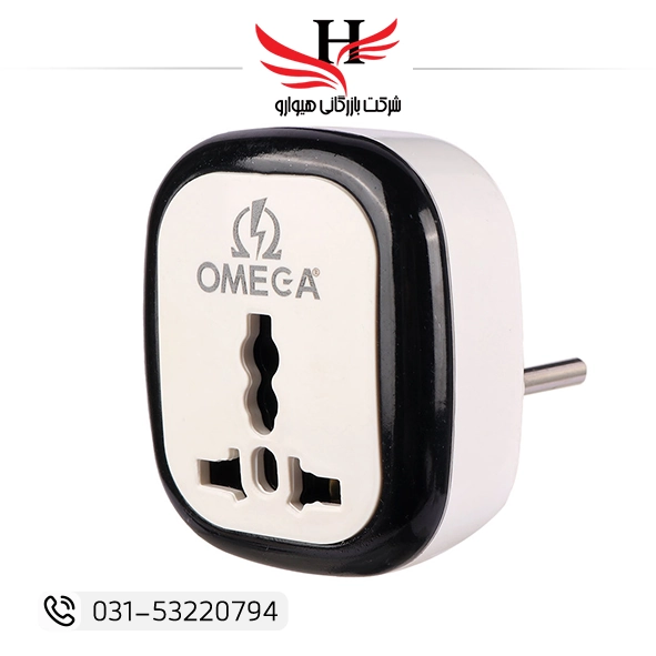 تصویر  تبديل 3 به 2 برق امگا  OMEGA-M102 