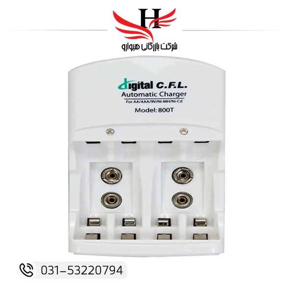 تصویر شارژر باتری اتومات 4 تایی CFL-800T