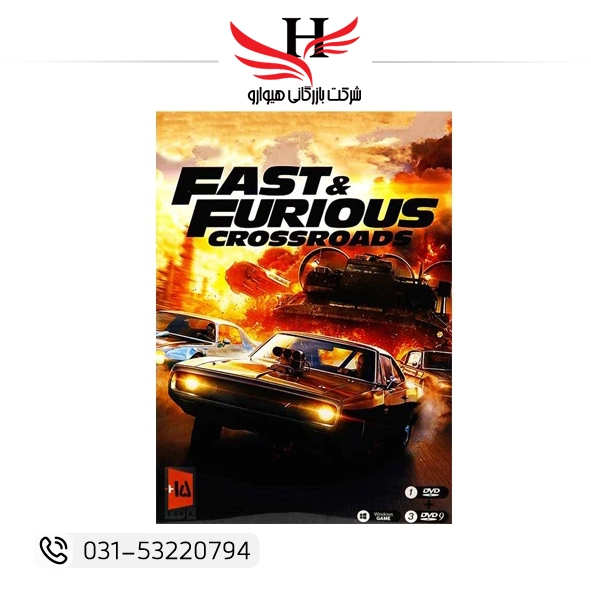 تصویر Fast & Furious CrossRoads PC 3DVD9 1DVD5 گردو