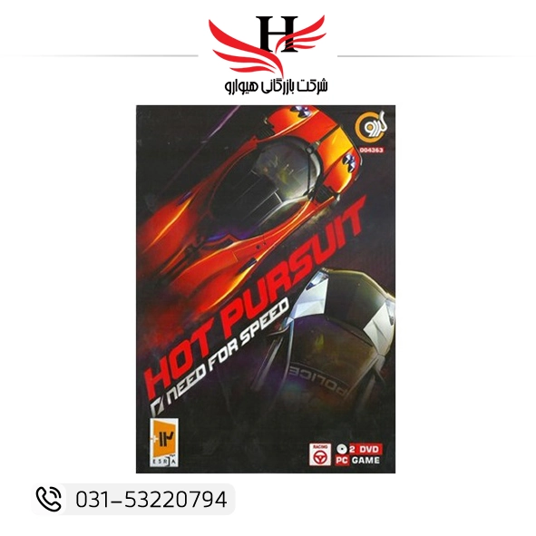 تصویر Need for Speed Hot Pursuit PC 2DVD گردو