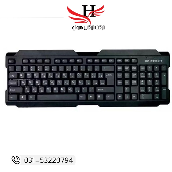 تصویر کيبورد سيم دار ايکس پي XP-8600E