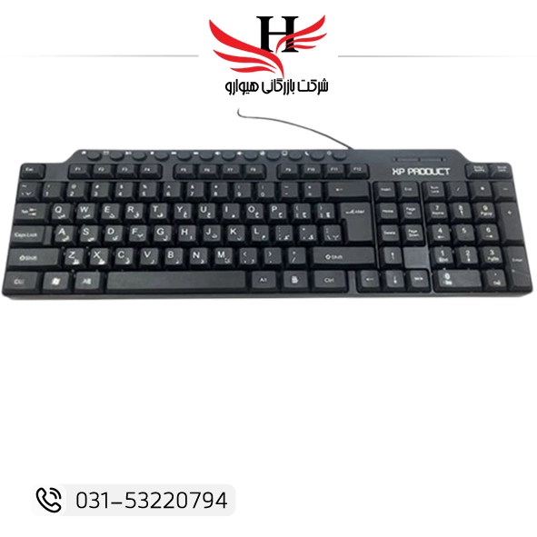 تصویر کيبورد سيم دار ايکس پي XP-8200E