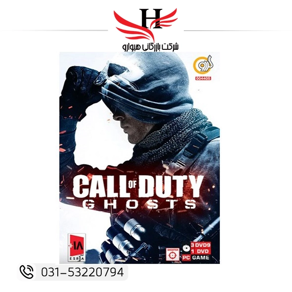 تصویر Call Of Duty Ghosts 3DVD9&1DVDگردو