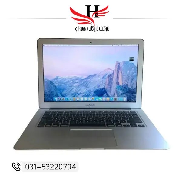 تصویر لپ تاپ استوک 13 اینچی اپل مک بوک مدل AIR 2013 با پردازنده i5