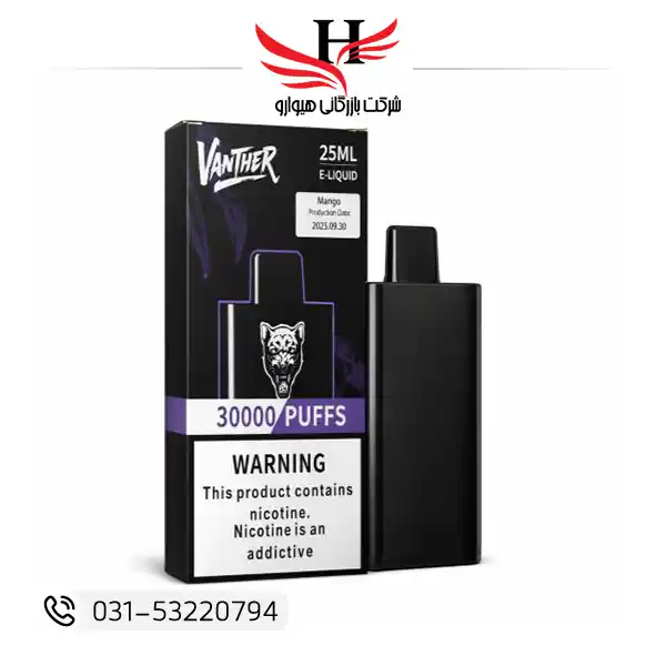 تصویر پاد یکبار مصرف وانتر 30000 VANTHER