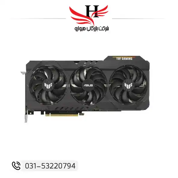 تصویر کارت گرافیک ایسوس RTX 3080 TUF OC 10G