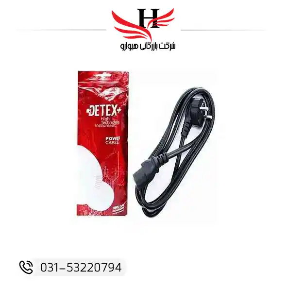 تصویر کابل برق ارت دار DETEX 1/5M