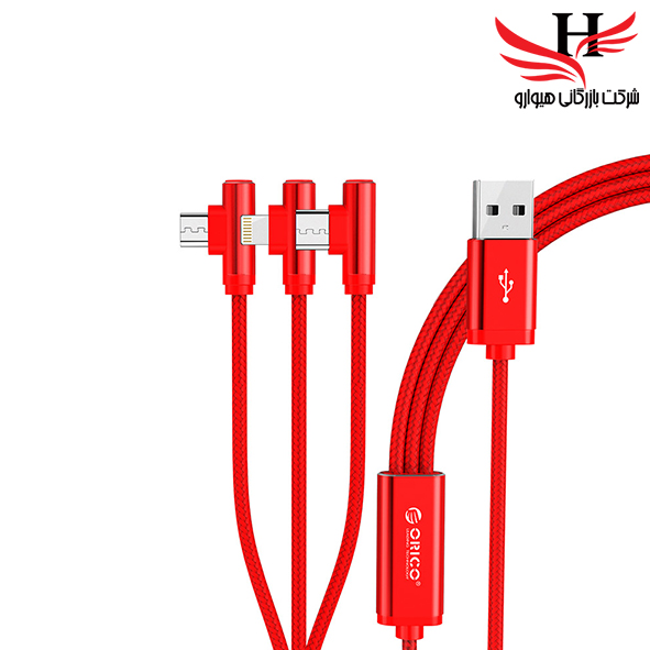 تصویر کابل شارژ 3 در 1 مدل برند اوریکو  ORICO H3S-12
