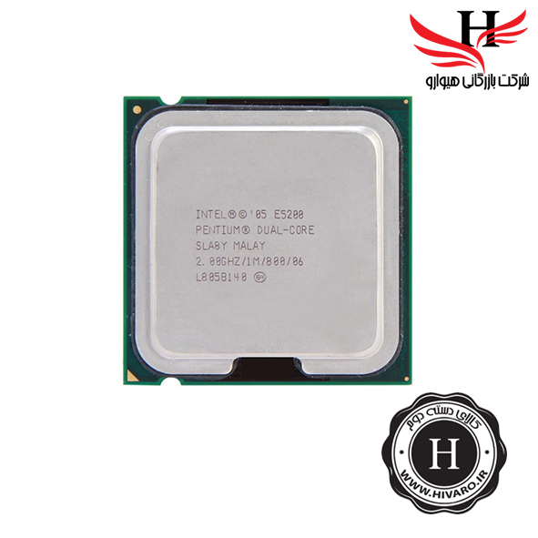 تصویر پردازنده استوک  CPU PENTEUM DUEL-CORE E5206