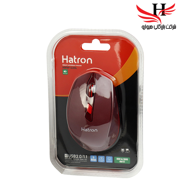 تصویر ماوس وايرلس برند هترون HATRON-HMW122SL