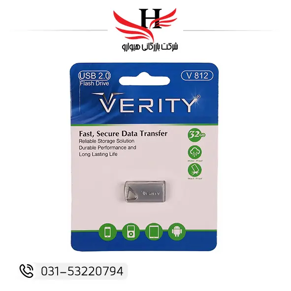 تصویر فلش مموری وریتی 32G مدل V812