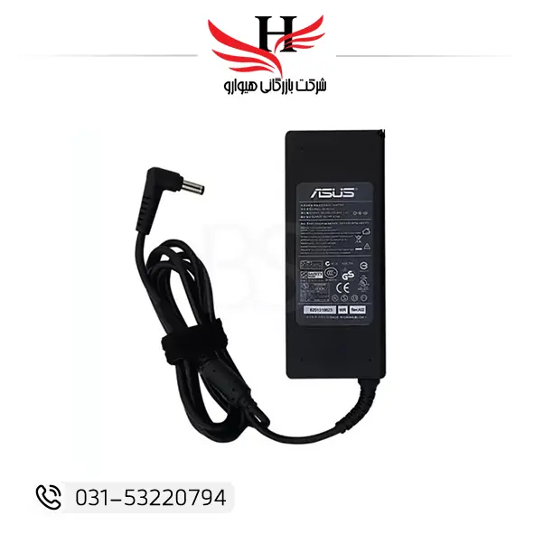 تصویر شارژر اورجینال لپ تاپ ایسوس ASUS 19.5V - 4.74A