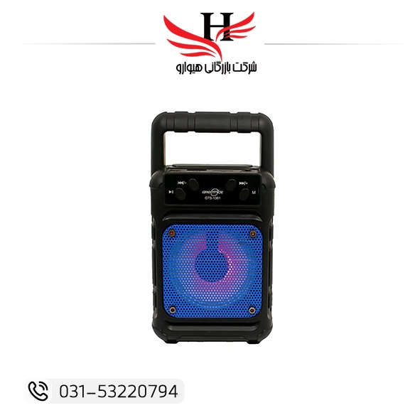 تصویر اسپیکر چمدانی 3 اینچی GTS-1361