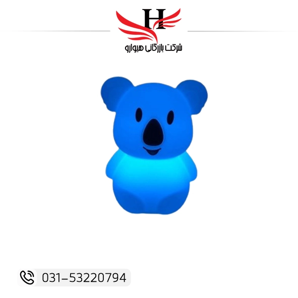 تصویر چراغ خواب سیلیکونی طرح کوالا KS-501A