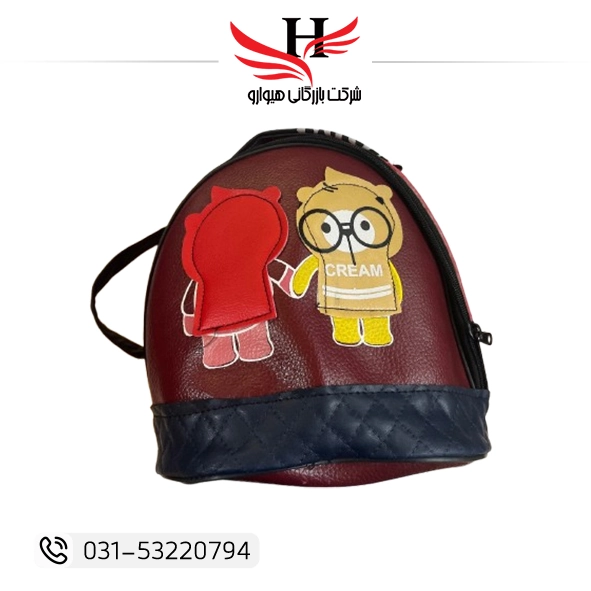 تصویر کوله پشتی کوچک بچگانه خرسی 0018