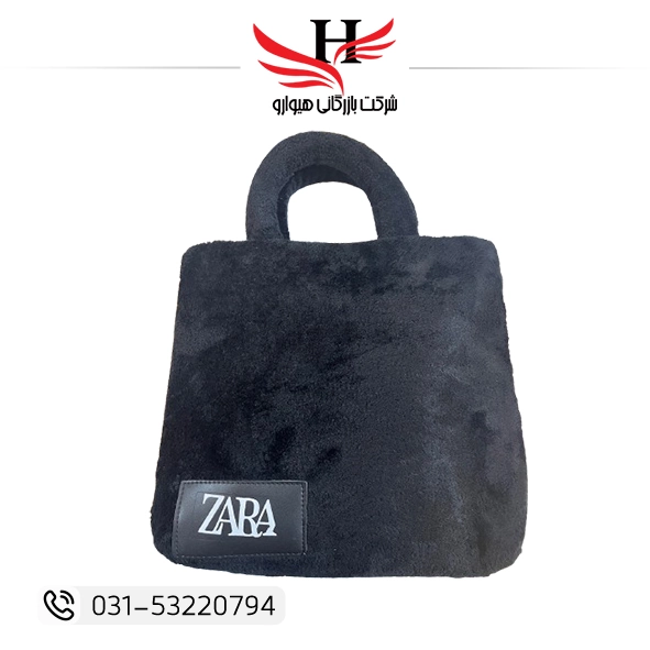 تصویر کیف دستی زنانه پشمی ZARA-002