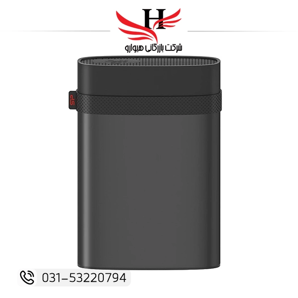تصویر هارد اکسترنال سیلیکون پاور مدل A85B ظرفیت یک ترابایت دارای رابط USB Type-A 3.2