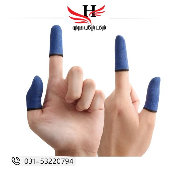 تصویر کاور انگشتی عرقگیر گیمینگ شرکتی درجه یک