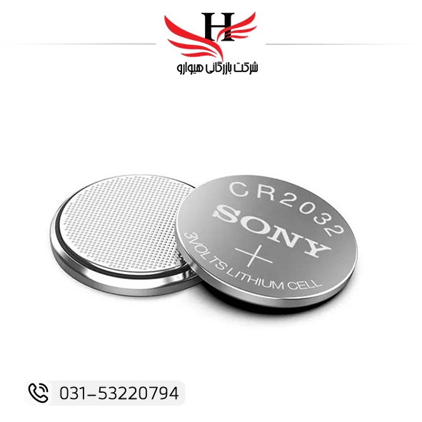 تصویر باتري سکه اي 2032 SONY 