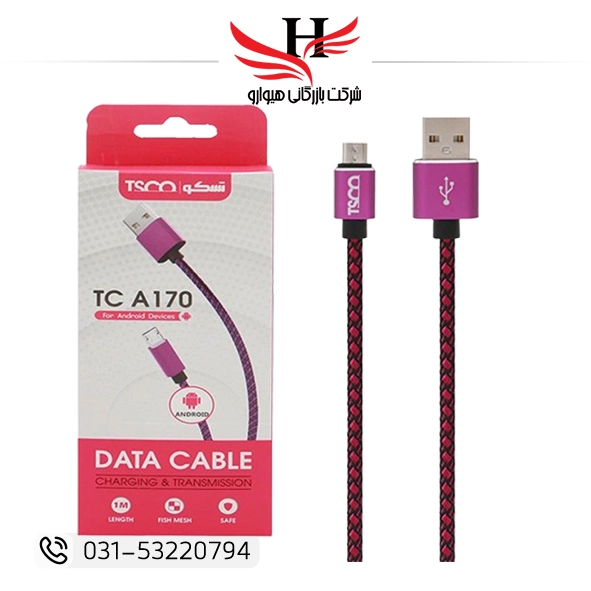تصویر کابل شارژ اندرويد تسکو TSCO-TCA170