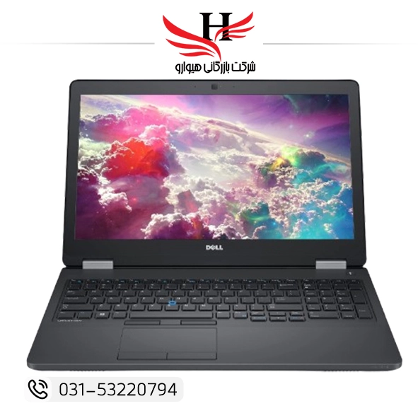 تصویر لپ تاپ استوک DELL5570 مدل Core i5 نسل 6 و رم 8GB و هارد 256GBو VGA INTEL SHARED و اندازه صفحه 15.6 اینچی