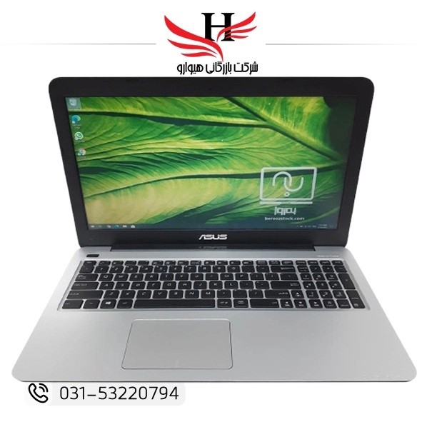 تصویر لپ تاپ استوک ASUS مدل Core i7 نسل 7  و رم 8GB و هارد 256GB و VGA 2GB گرافیک مجزا NVIDIA