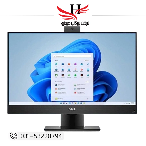 تصویر لپ تاپ استوک  ALL IN ONE DELL  مدل Core i5 نسل 7 و رم 8GB و هارد 256SSD و VGA INTEL SHARED