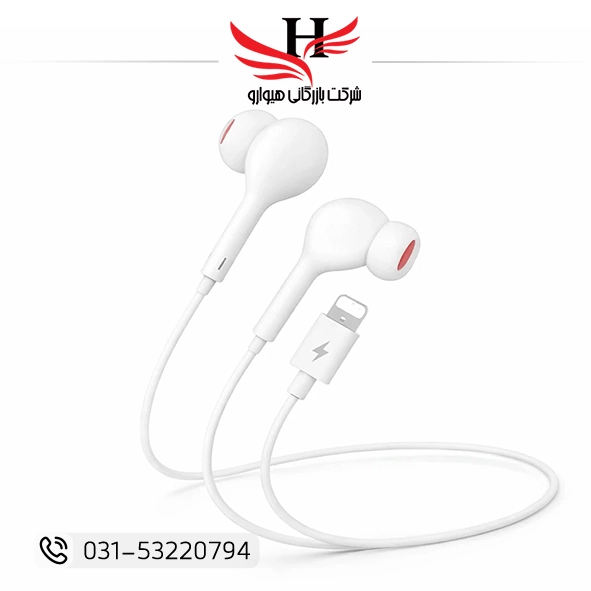 تصویر هندزفري سيم دار آیفونی مازارس MAZARES-HF-27