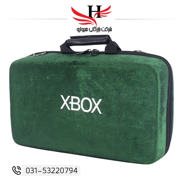 تصویر کیف کنسول  XBOX Series S مخملی