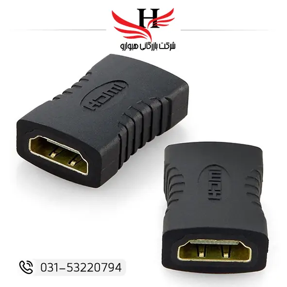 تصویر تبديل دو سر مادگي HDMI (برل)
