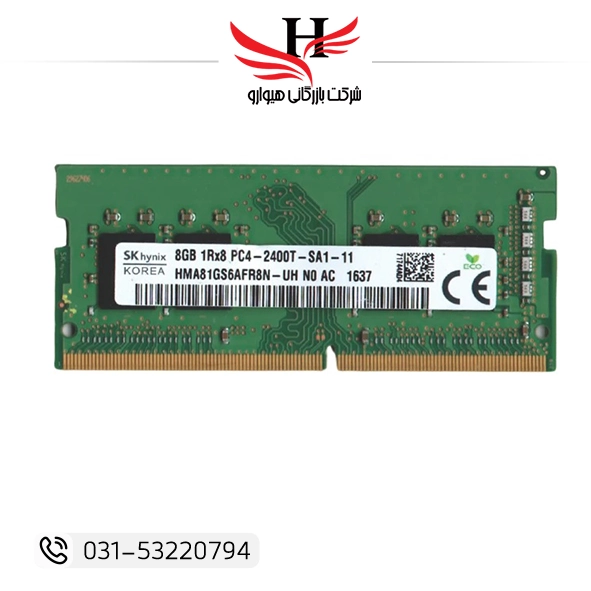 تصویر رم لپ تاپ استوک SKHYNIX 8GB PC4-2400T