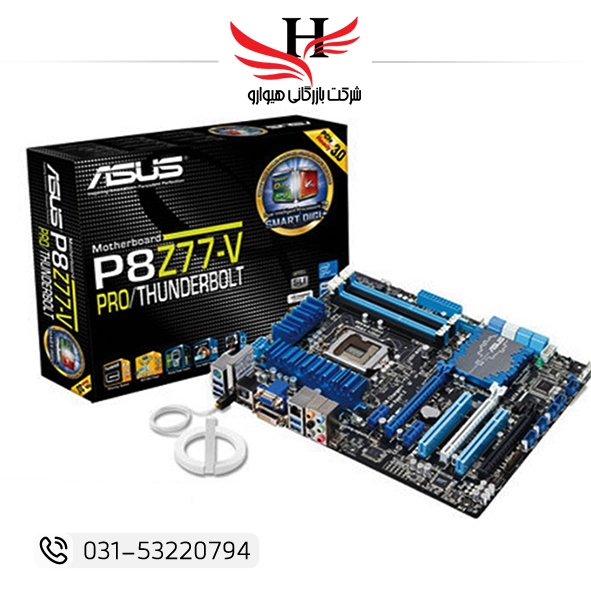 تصویر مادربرد استوک ASUS PBH77 DDR3